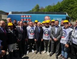 Kılıçdaroğlu’ndan kahraman madencilere teşekkür ziyareti